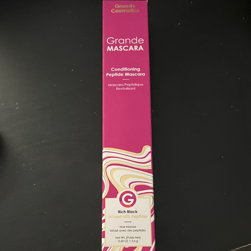 Grande Cosmetics Rich Black Conditioning Peptide Mascara